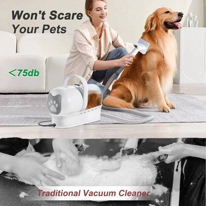 Vacuum Trimming 7-in-1 Multifunctional Pet Grooming Device